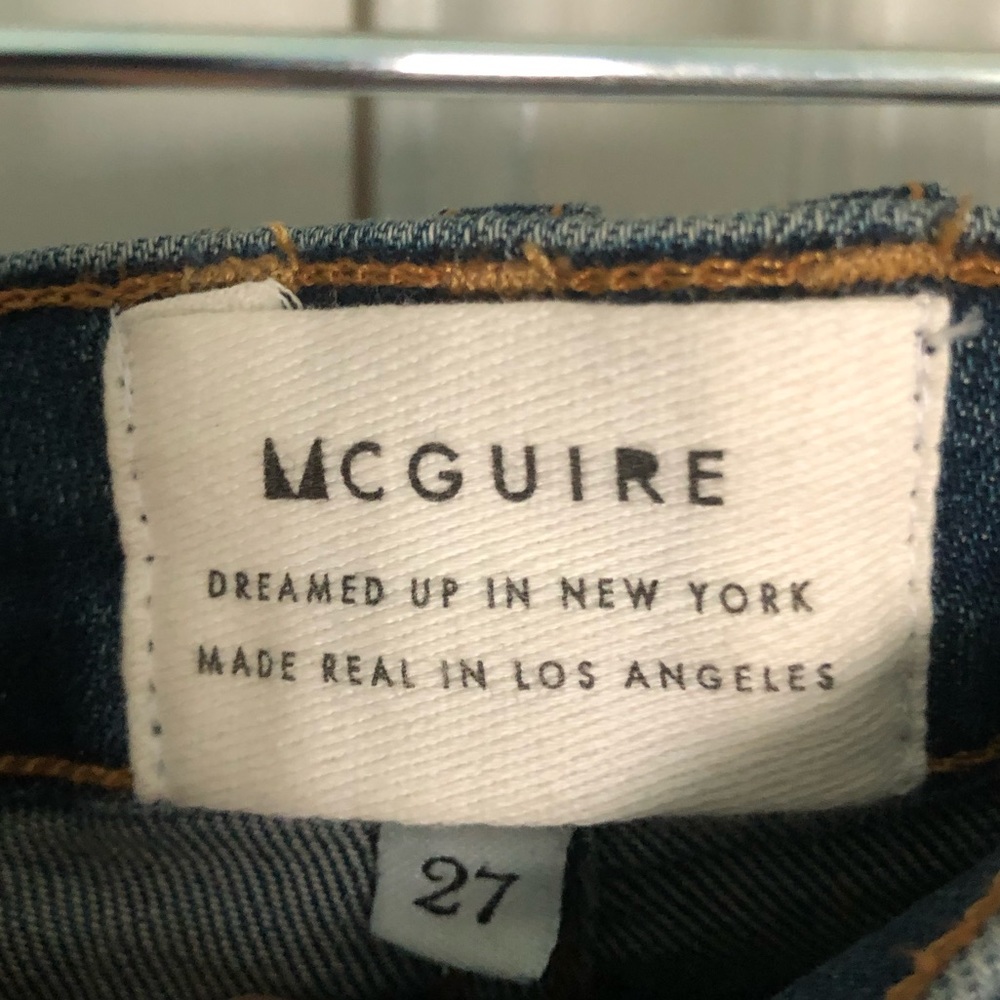 MCGUIRE BUTTON DOWN DENIM SKIRT - Picture 5 of 5